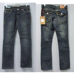 New $298 True Religion Billy Straight Jeans